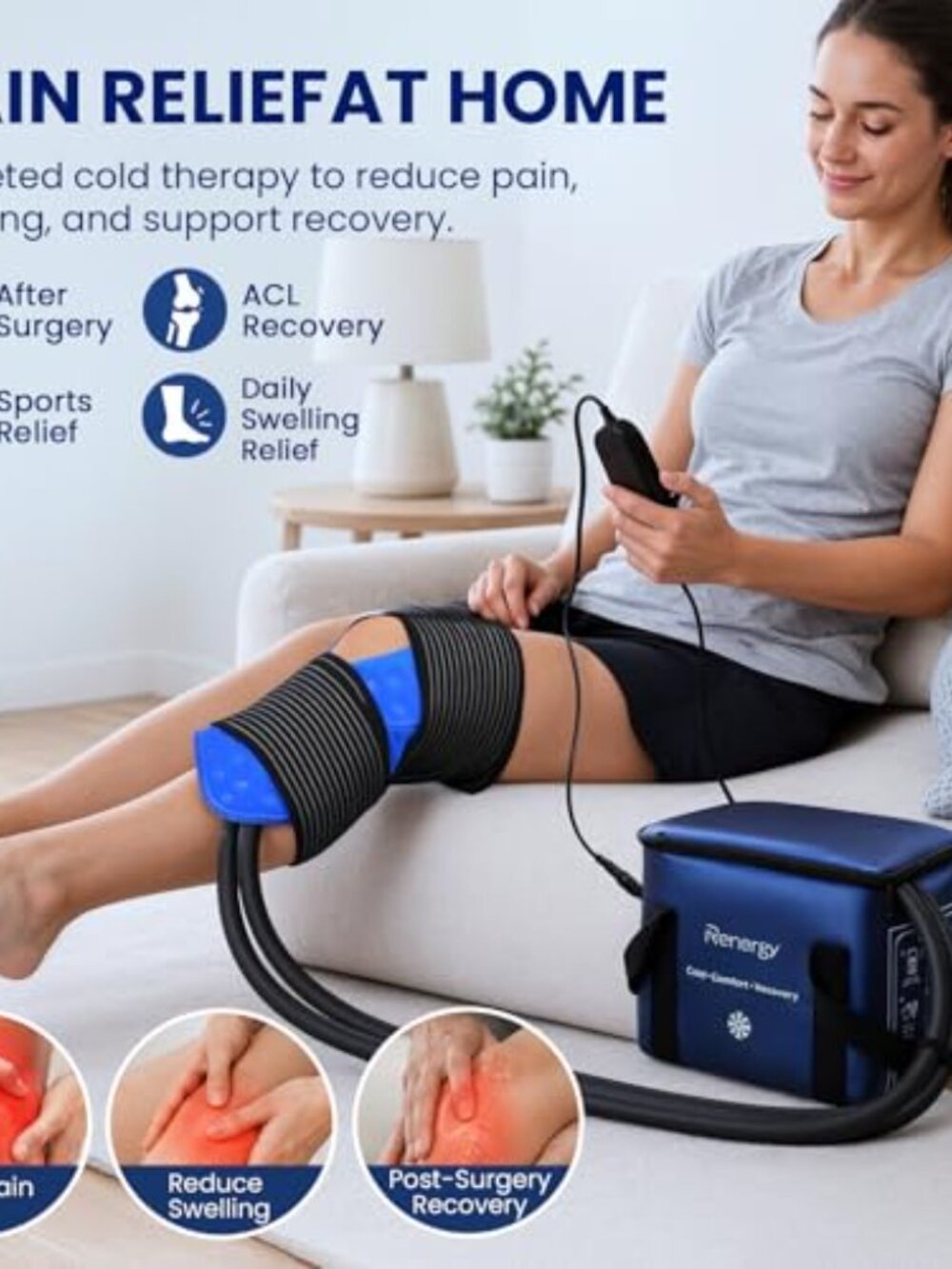 NEW Renergy Ice Machine for Knee Portable Replacement - Picture 6 of 6